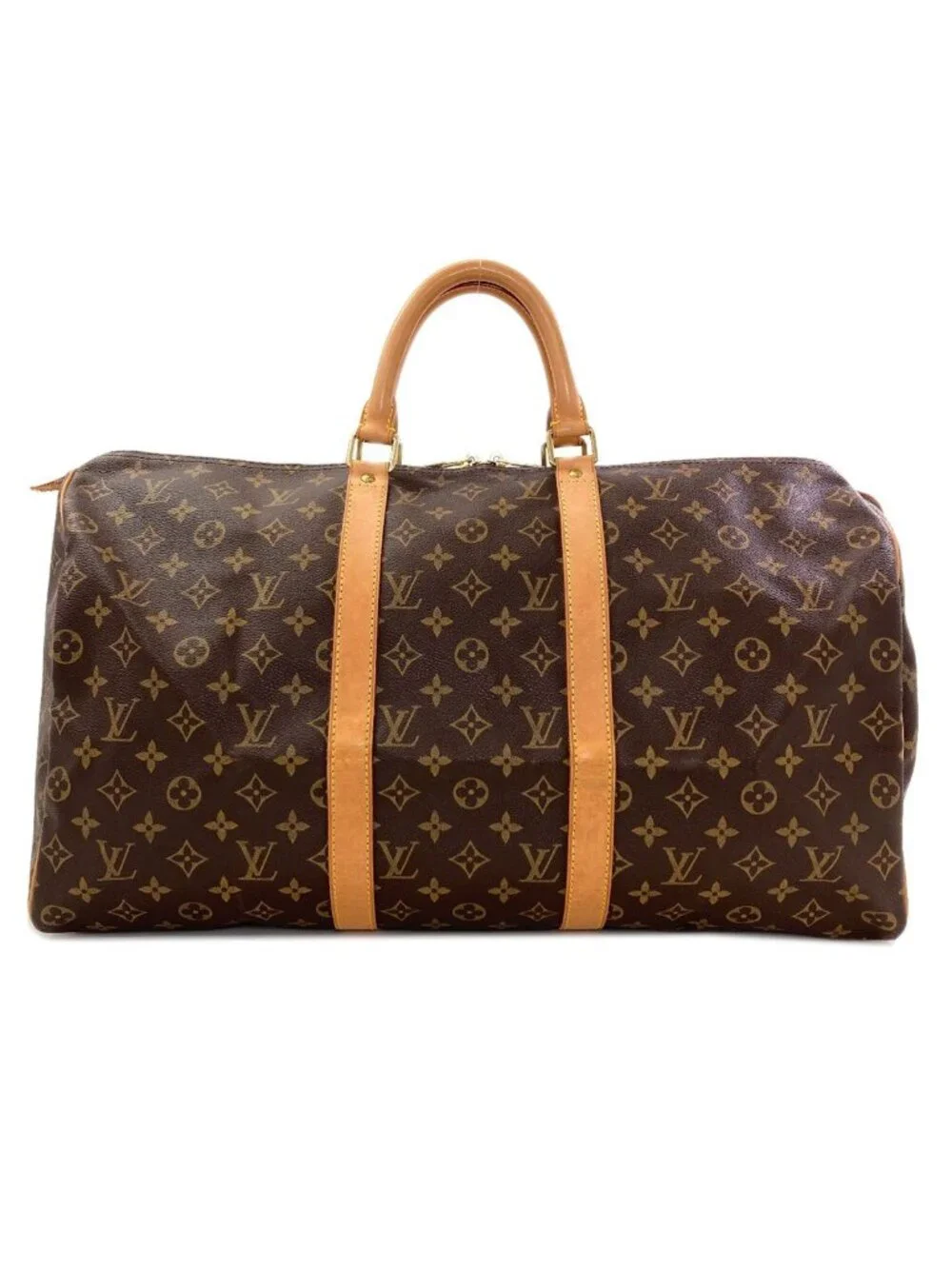 Louis Vuitton Keepall 50 Boston Bag Monogram Canvas